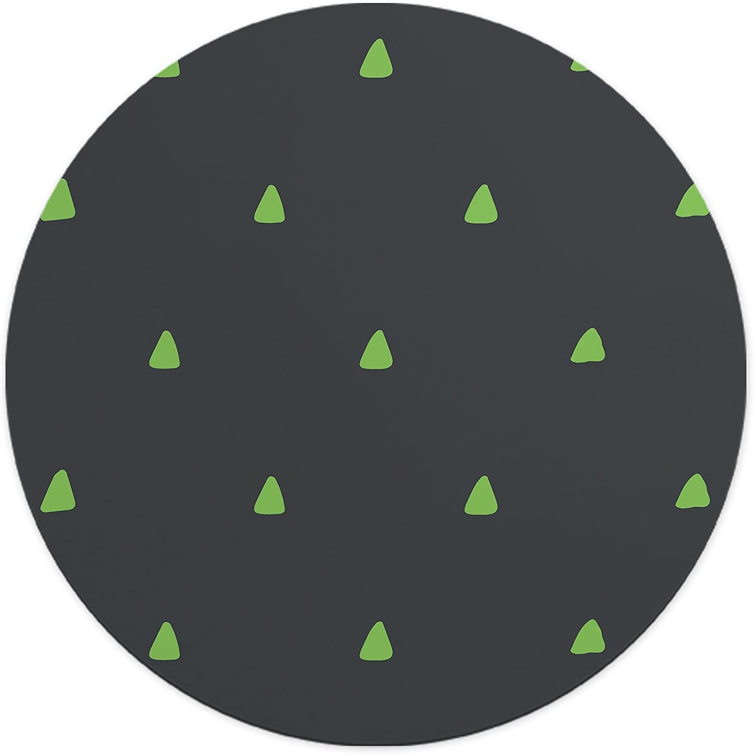 Mouse Pad Rotund 22 cm – Design Geometric Minimalist, Antiderapant