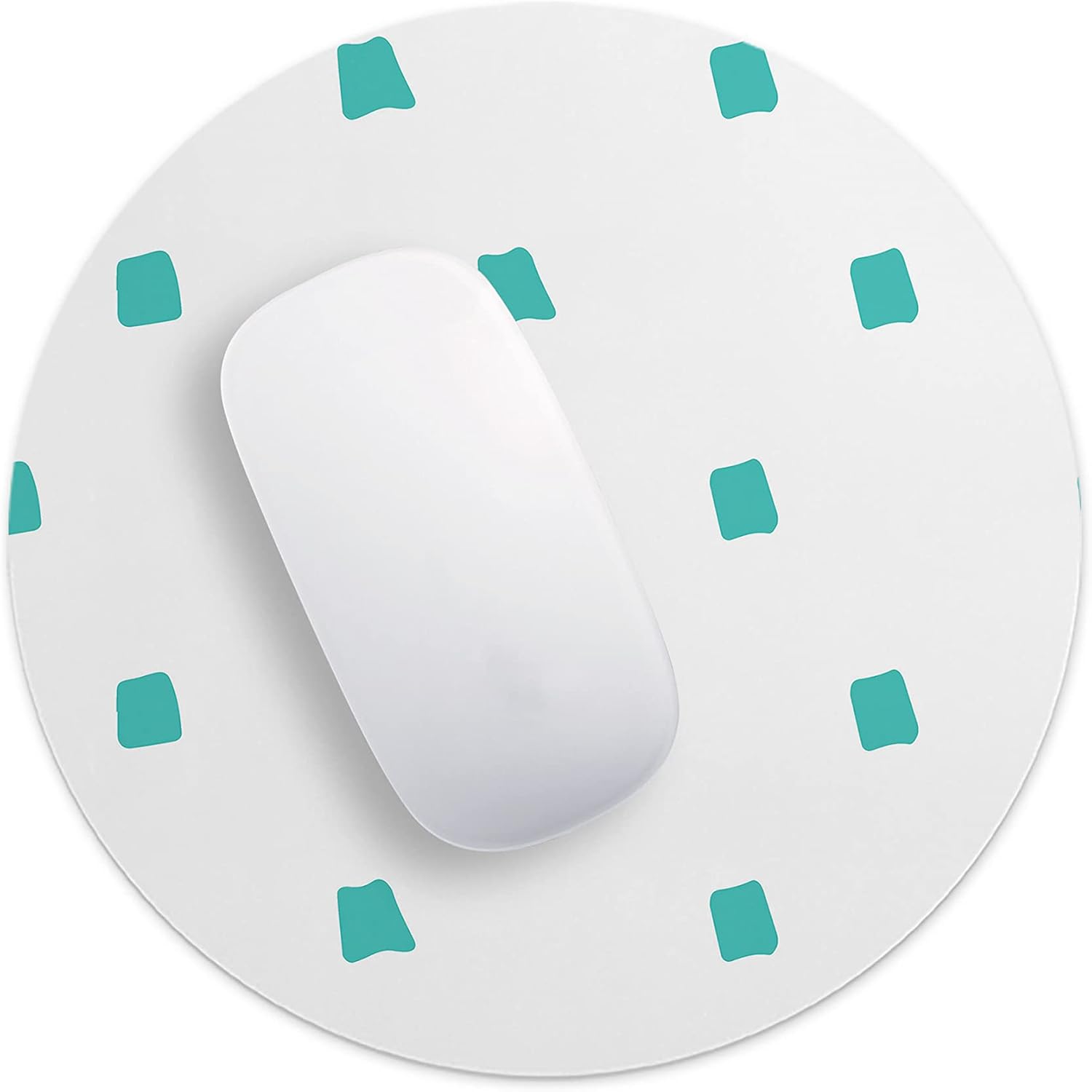 Mousepad Rotund 22 cm – Magie și Poveste cu Design Pattern Gnomi de Crăciun - imagine 4