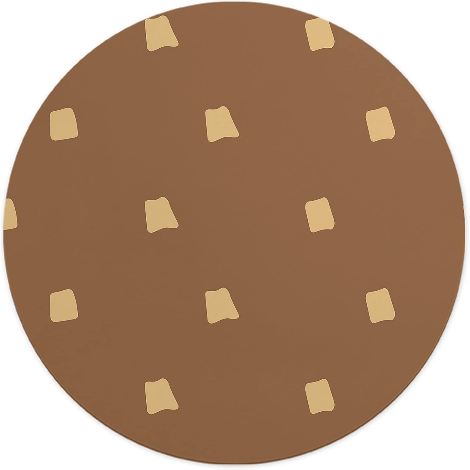 Mousepad 22 cm cu caleidoscop geometric