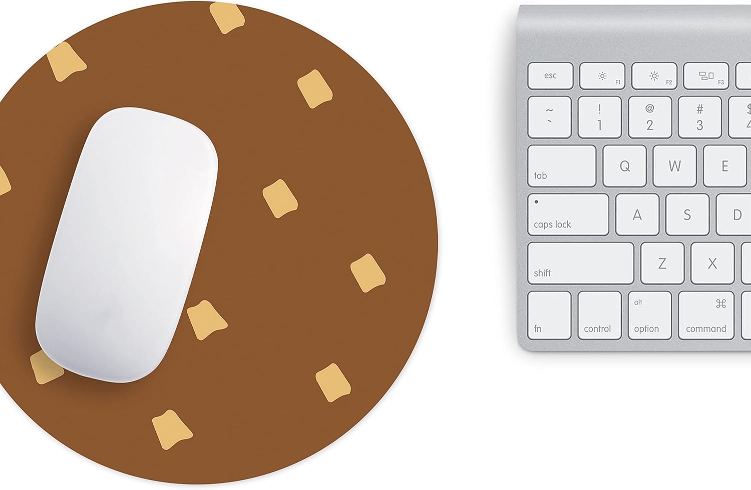 Mousepad 22 cm cu caleidoscop geometric - imagine 3