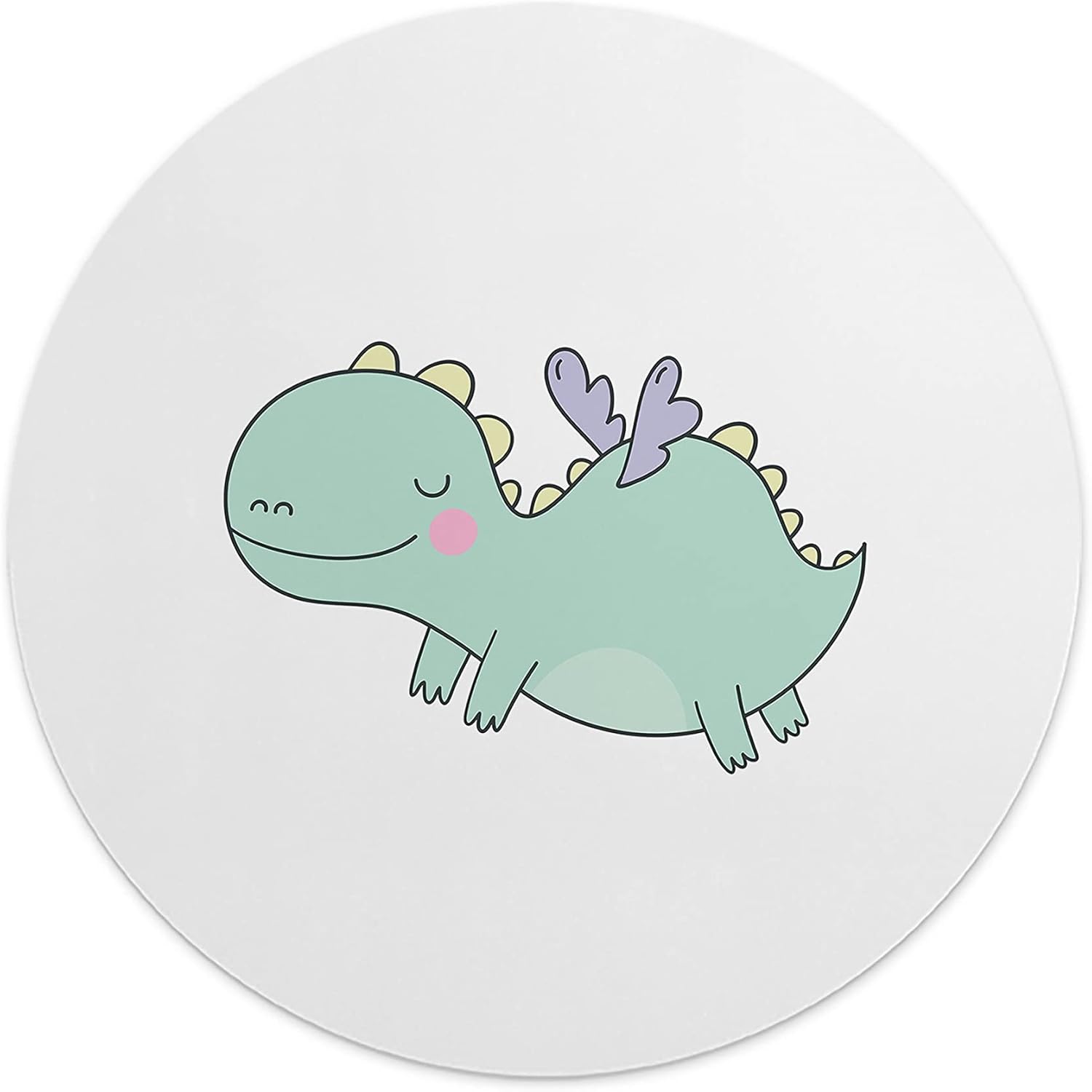 Mousepad Rotund Dinozaur – Adaugă o Notă de Veselie Biroului Tău