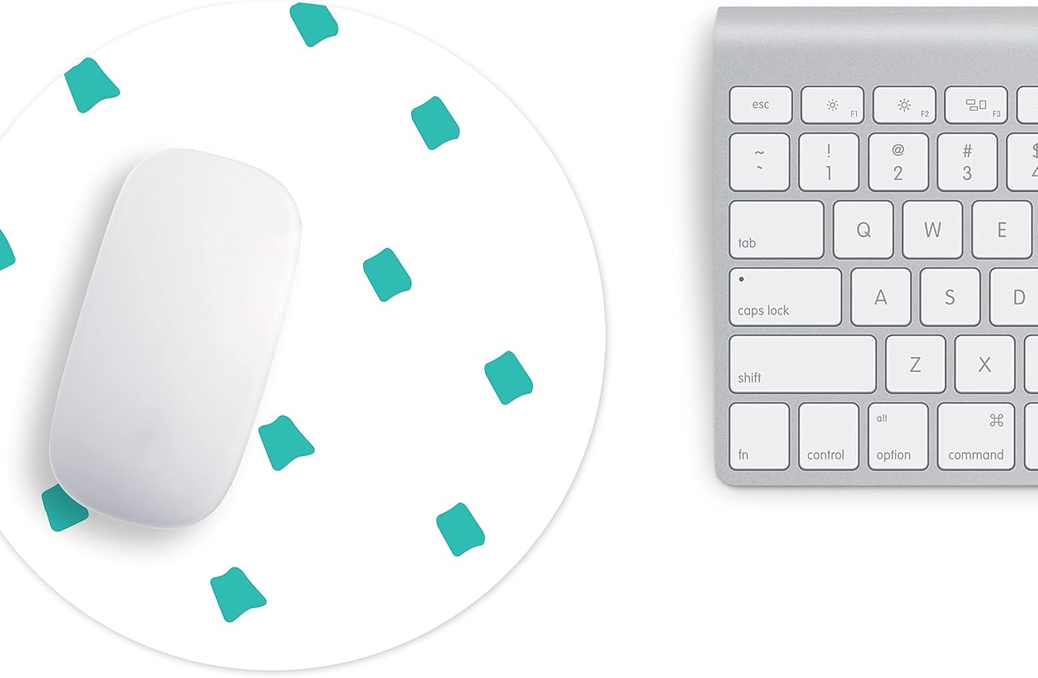 Mousepad Rotund 22 cm – Magie și Poveste cu Design Pattern Gnomi de Crăciun - imagine 3