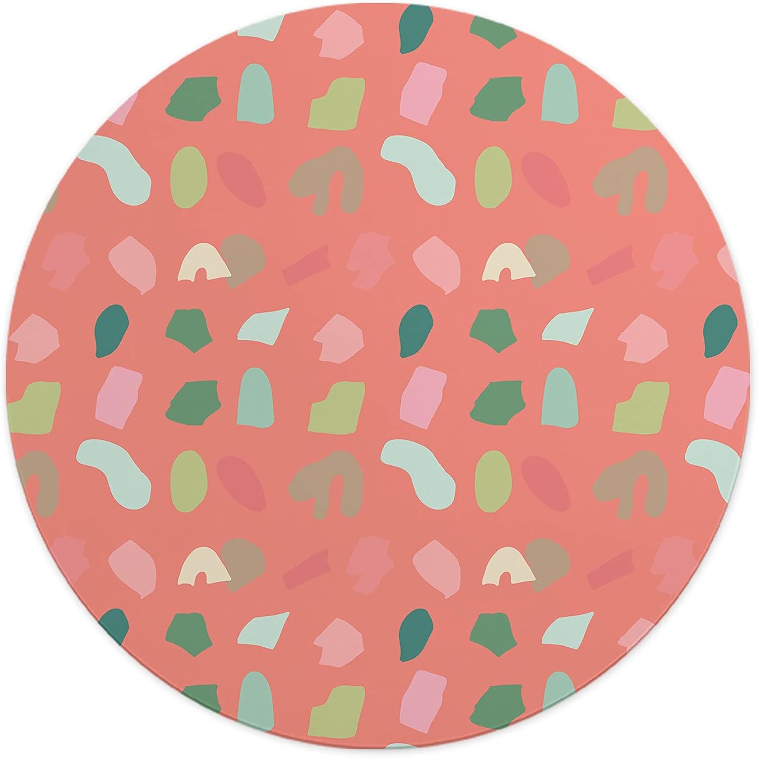 Mousepad 22 cm cu fluturi și flori manga