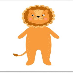 Mouse Pad Leuț Simpatic – Design Ilustrație Copii, Stil Minimalist și Vesel, 22 x 18 cm