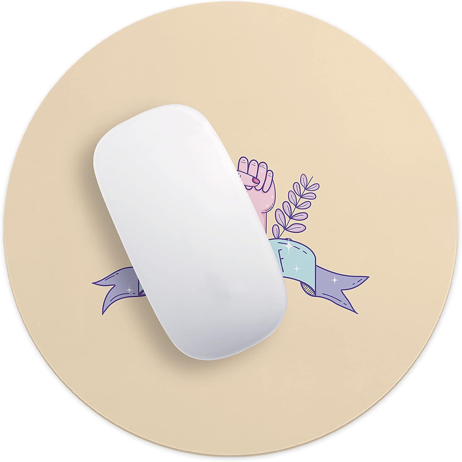 Mousepad Rotund 22 cm – Inspirație Zilnică cu Design „Take Care of Yourself” - imagine 4