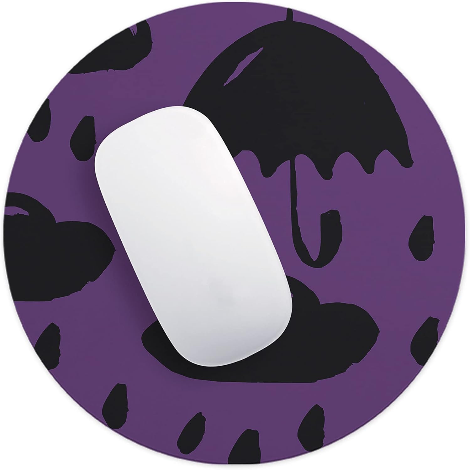 Mousepad 22 cm cu luna și stele neon - imagine 4