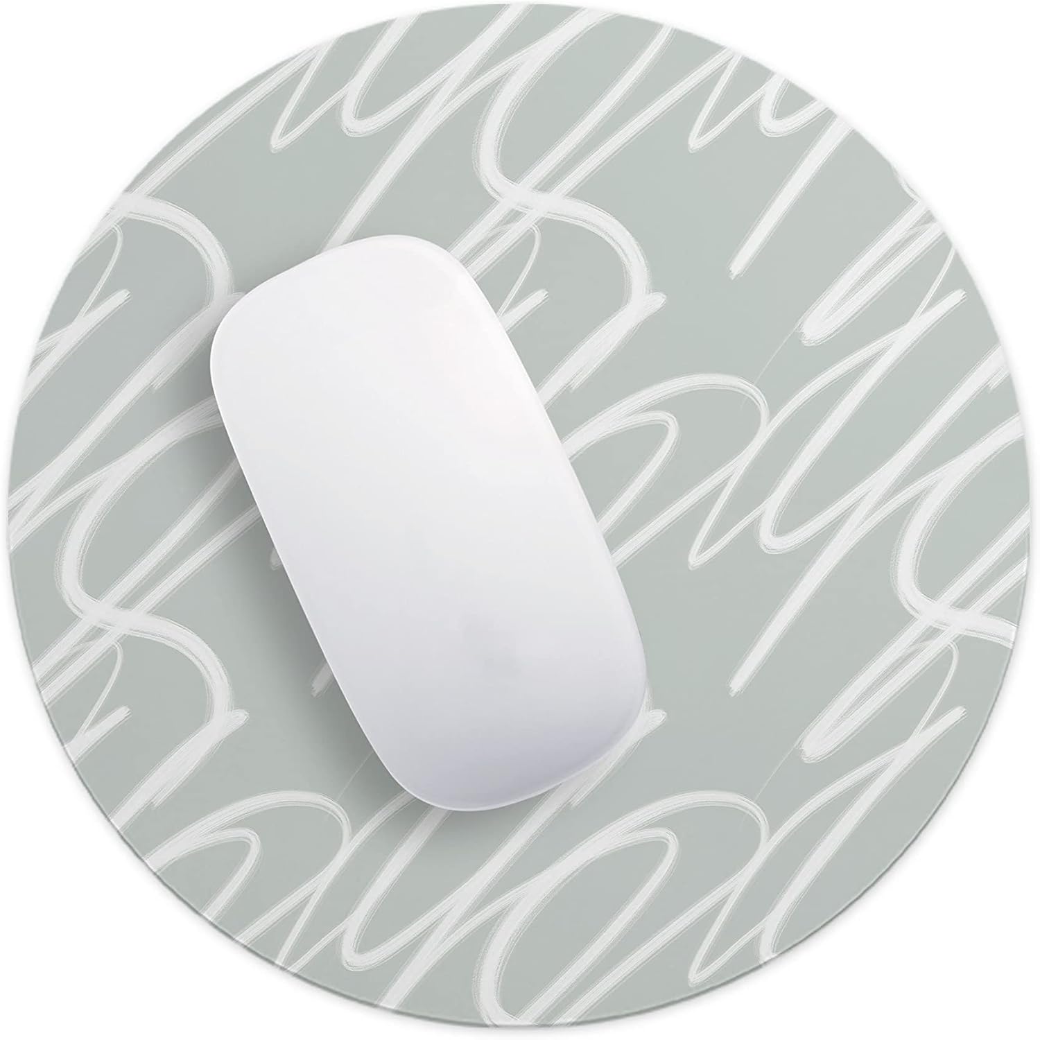 Mousepad 22 cm cu design abstract acuarelă - imagine 4