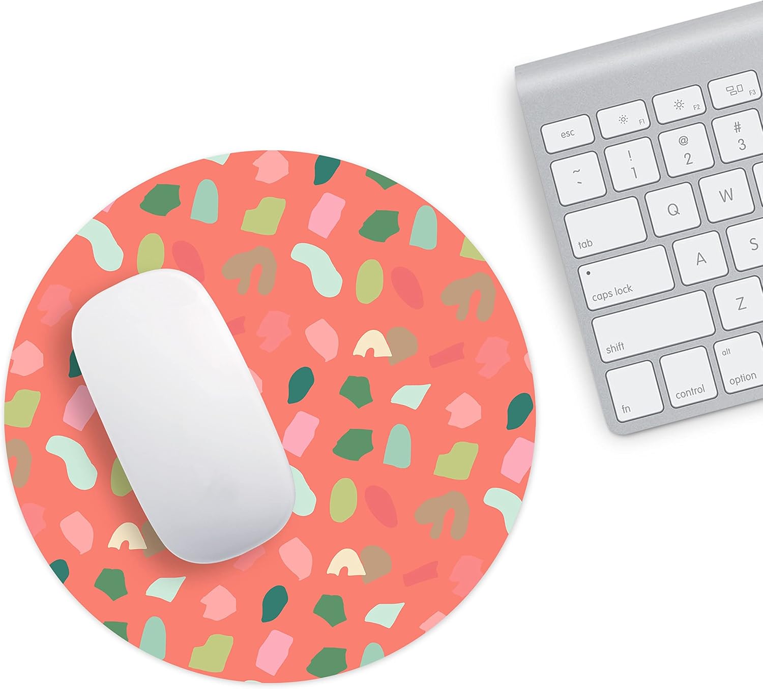 Mousepad 22 cm cu fluturi și flori manga - imagine 2
