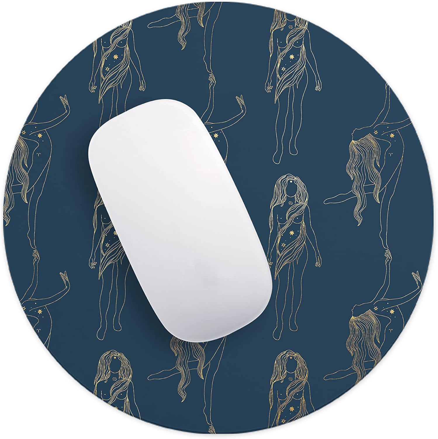 Mousepad 22 cm cu peisaj urban ploios și umbrele - imagine 4