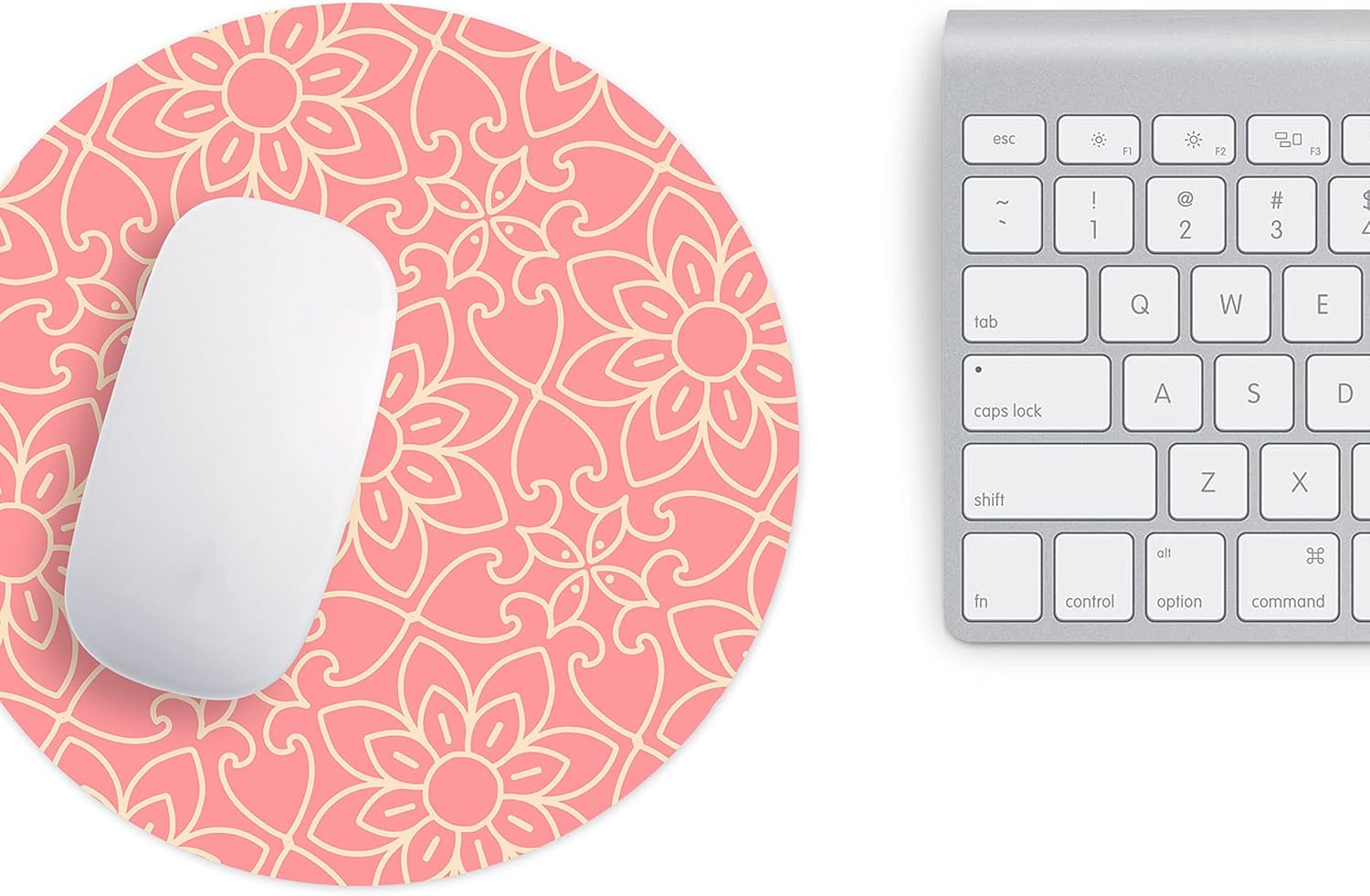 Mousepad 22 cm cu pădure encantată și licurici - imagine 3