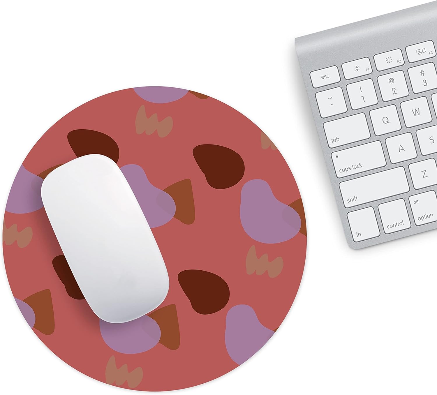 Mousepad 22 cm cu insulă tropicală și palmieri - imagine 2