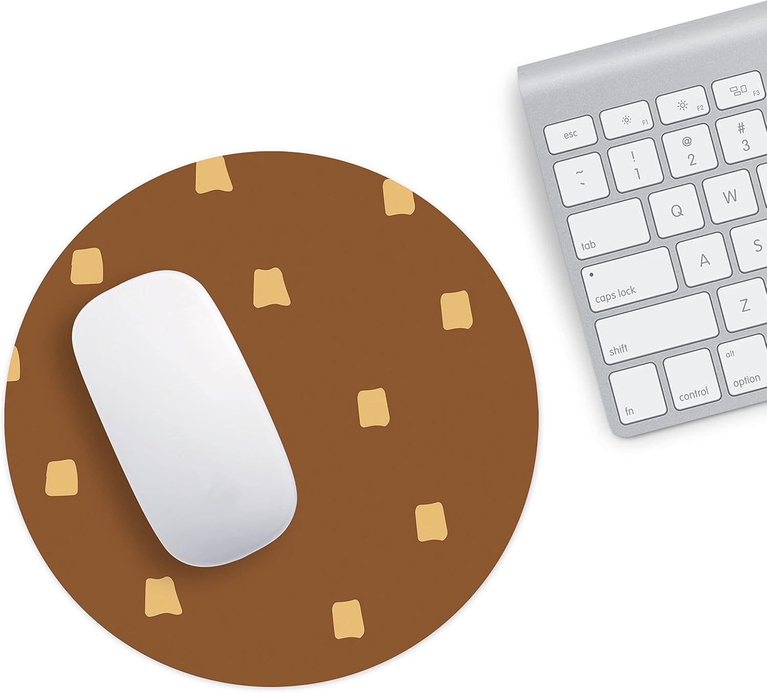 Mousepad 22 cm cu caleidoscop geometric - imagine 2