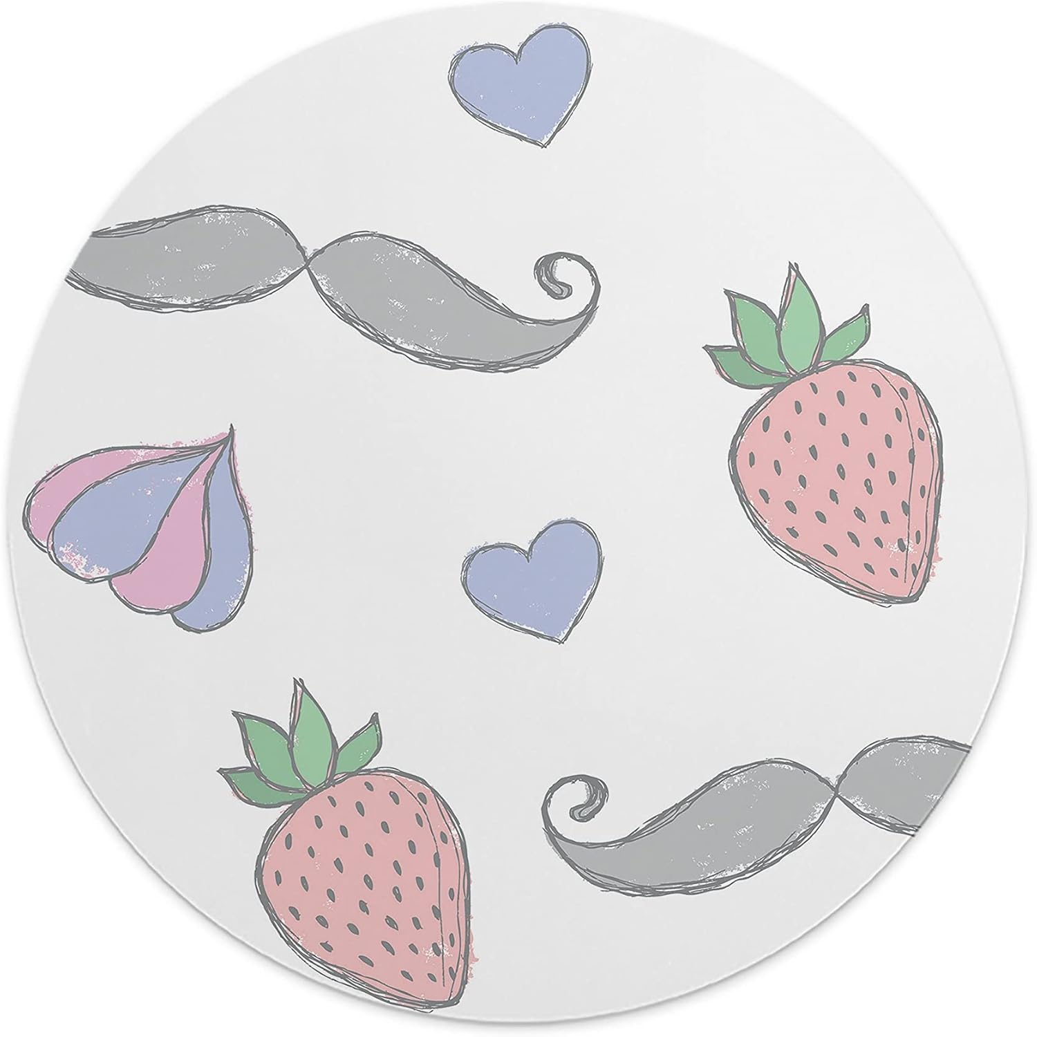 Mousepad Rotund Multicolor 22 cm – Design Creativ și Jucăuș