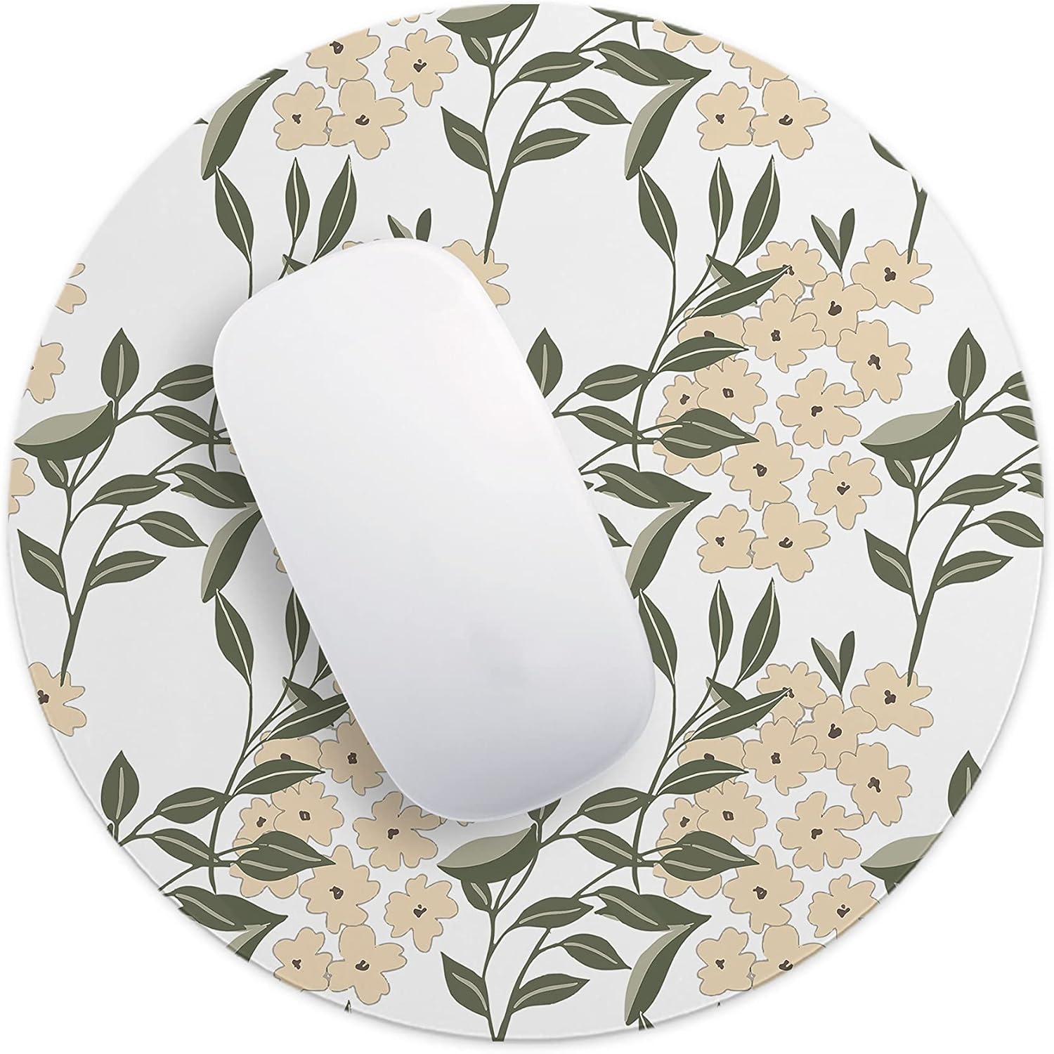 Mousepad rotund 22 cm cu ceas antic cu angrenaje - imagine 4