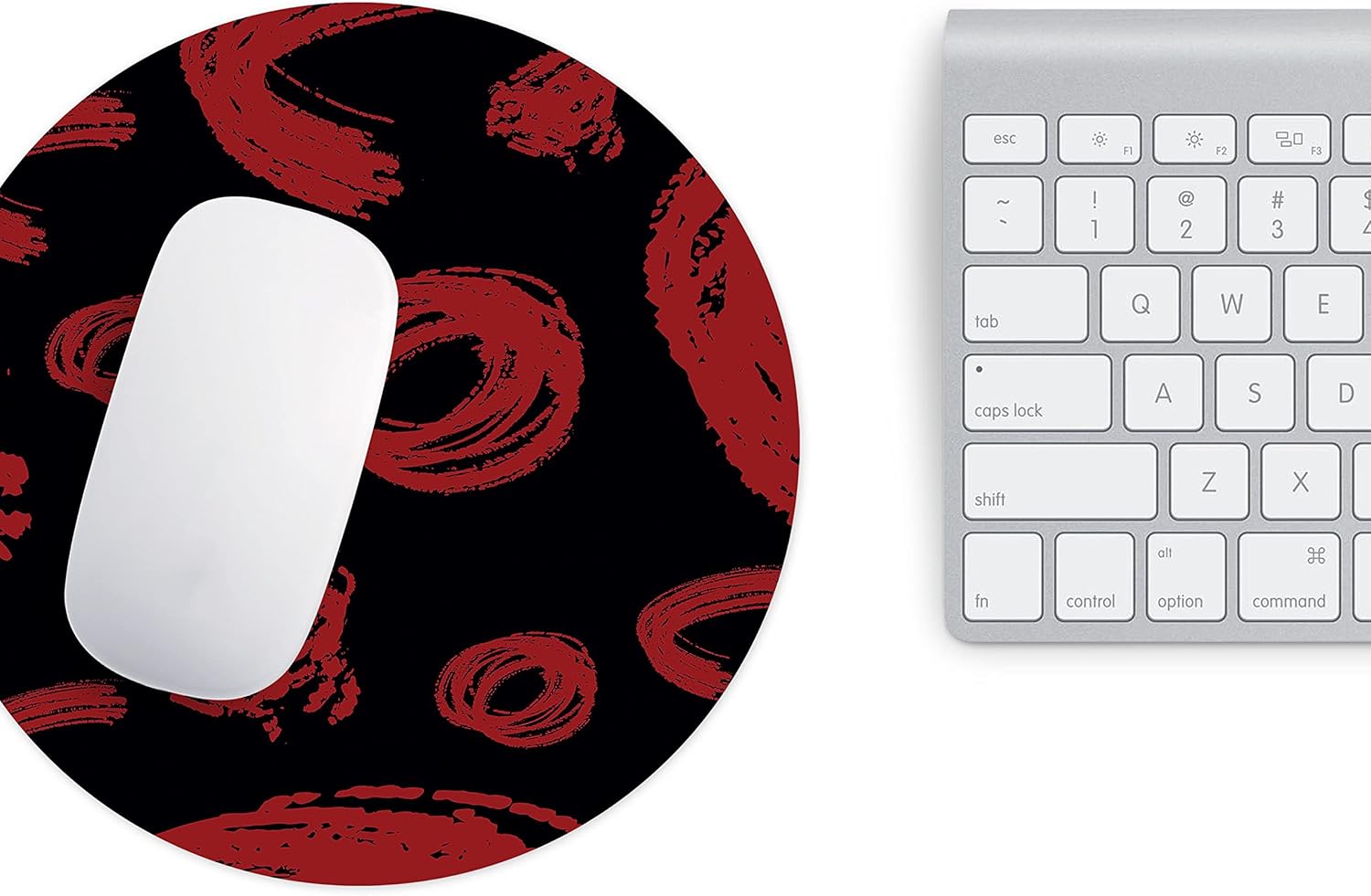 Mousepad 22 cm cu oraș futuristic nocturn - imagine 3