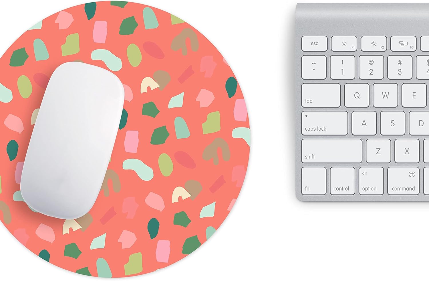 Mousepad 22 cm cu fluturi și flori manga - imagine 3