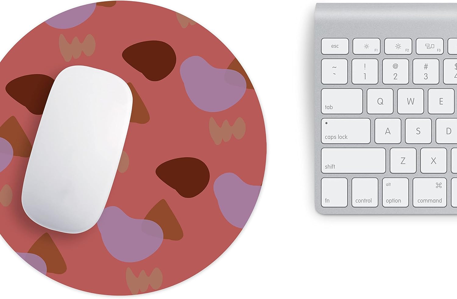 Mousepad 22 cm cu insulă tropicală și palmieri - imagine 3