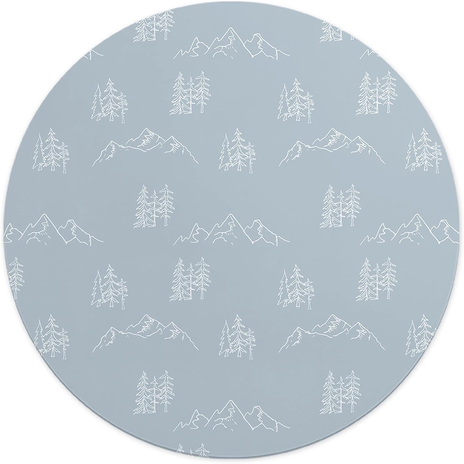 Mousepad 22 cm cu flăcări și foc abstract