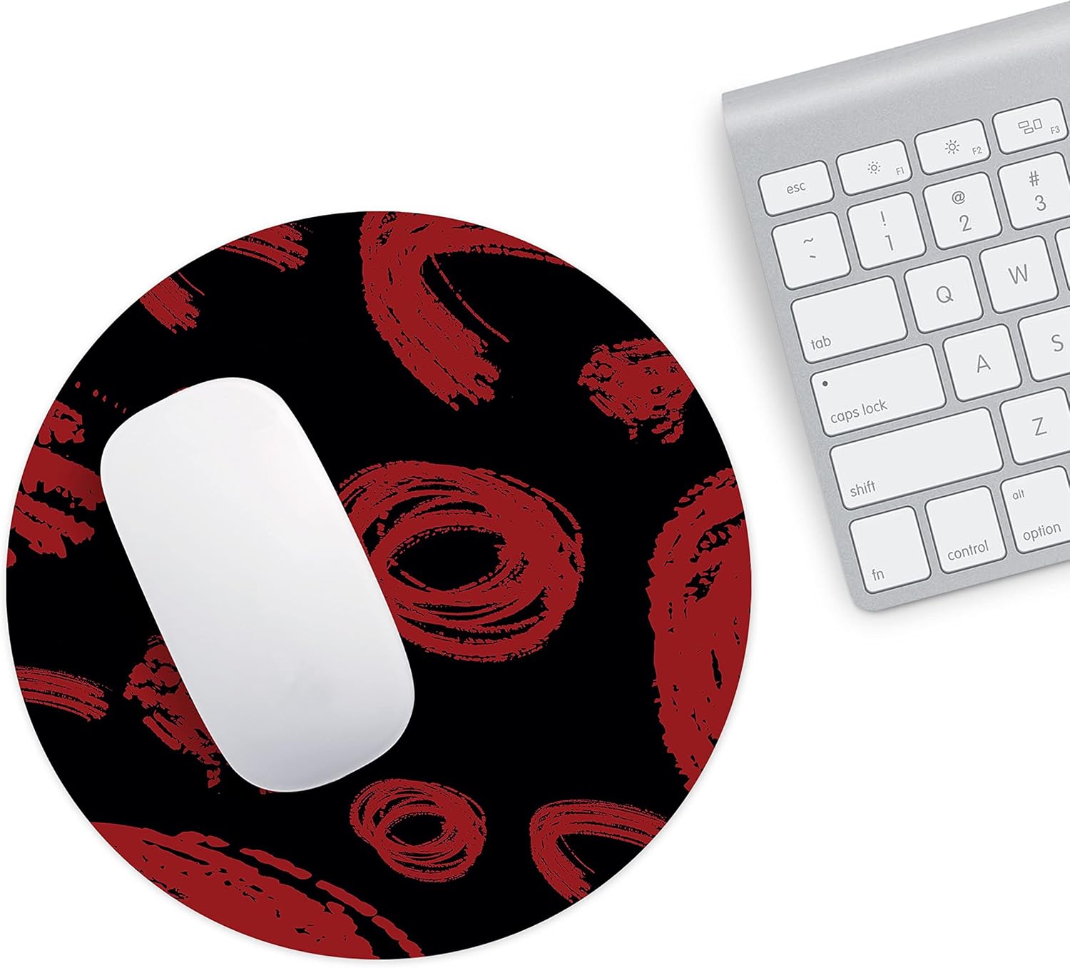 Mousepad 22 cm cu oraș futuristic nocturn - imagine 2