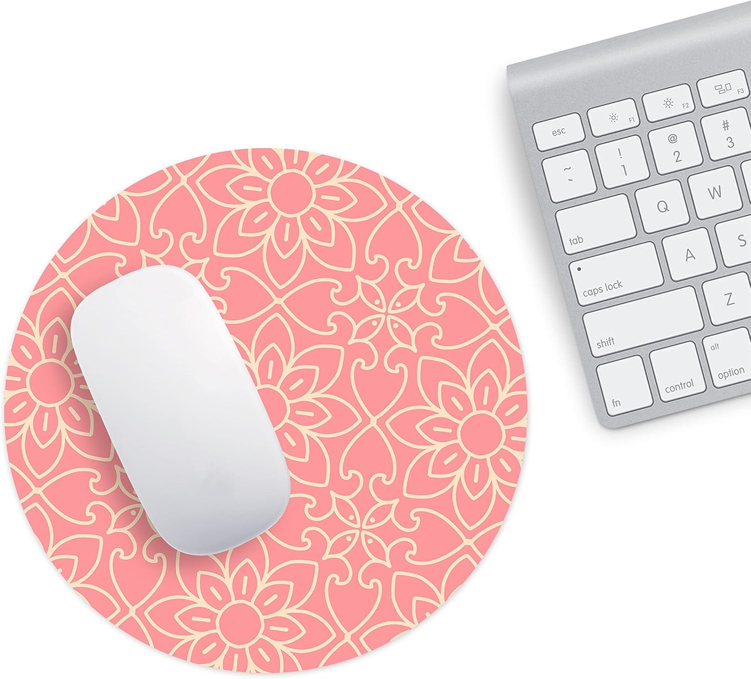 Mousepad 22 cm cu pădure encantată și licurici - imagine 2