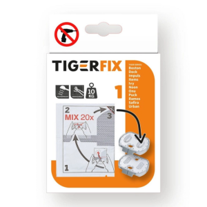 Set Montaj Fără Găurire Tigerfix Tip 1 | Accesorii Baie Tiger
