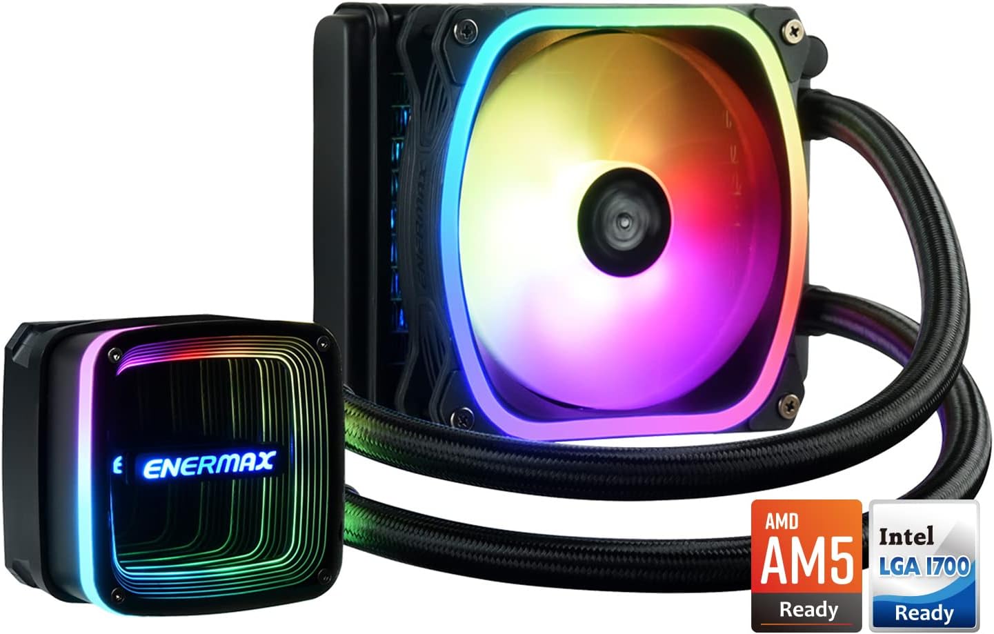 Enermax Aquafusion ADV 120 A-RGB – Cooler lichid AIO 120mm pentru CPU