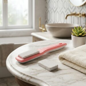 Limă Ceramică Ecologică pentru Picioare Adamas + Piatra de Schimb Inclusă