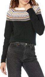 pulover-dama-fair-isle-amazon-essentials-xs